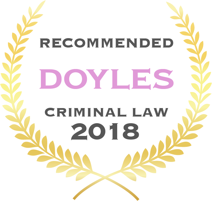 Criminal Law - Recommended 2018 - Fisher Dore Lawyers