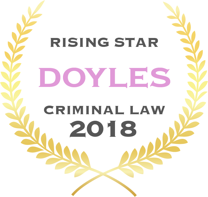 Criminal Law - Rising Star 2018 - Fisher Dore Lawyers