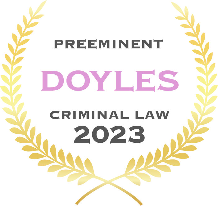 Criminal Law - Preeminent 2023 - Fisher Dore Lawyers