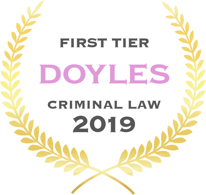 Criminal Law - First Tier 2019 - Fisher Dore Lawyers