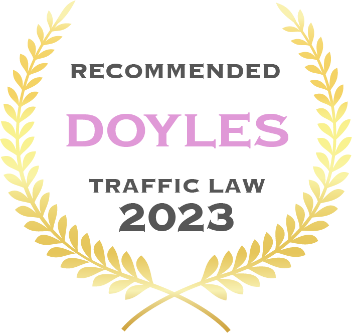 Traffic Law - Recommended 2023 - Fisher Dore Lawyers